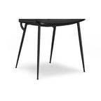 Set da pranzo 5 pezzi - Tavolo in legno di mango da 42" e 4 sedie in similpelle, 4 posti