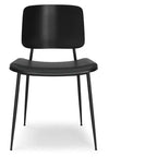 Set da pranzo 5 pezzi - Tavolo in legno di mango da 42" e 4 sedie in similpelle, 4 posti