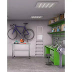 Tavolo da preparazione in acciaio inossidabile per lavori pesanti certificato NSF - Scaffale regolabile, 30x18, Cucina e Garage