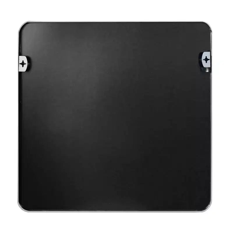 Specchio da Parete Quadrato – Oro/Argento, Cornice Metallica, 30" o 36", Singolo
