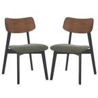 Divya Wood Dining Chair (Set of 2) - SFV6710 - Safavieh Couture