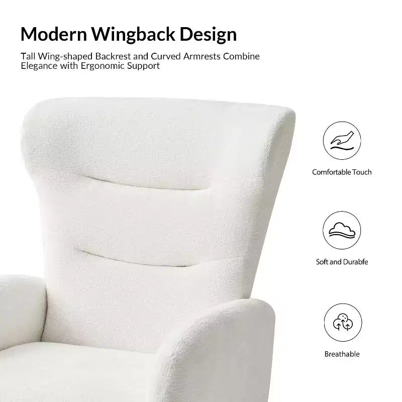 Pouf Ottomano Tondo Rivestito, Poggiapiedi Decorativo per Soggiorno o Camera da Letto