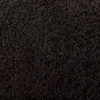 Pouf rotondo Gracelina crema - Capacità 125 kg, 100% poliestere, Prodotto negli USA