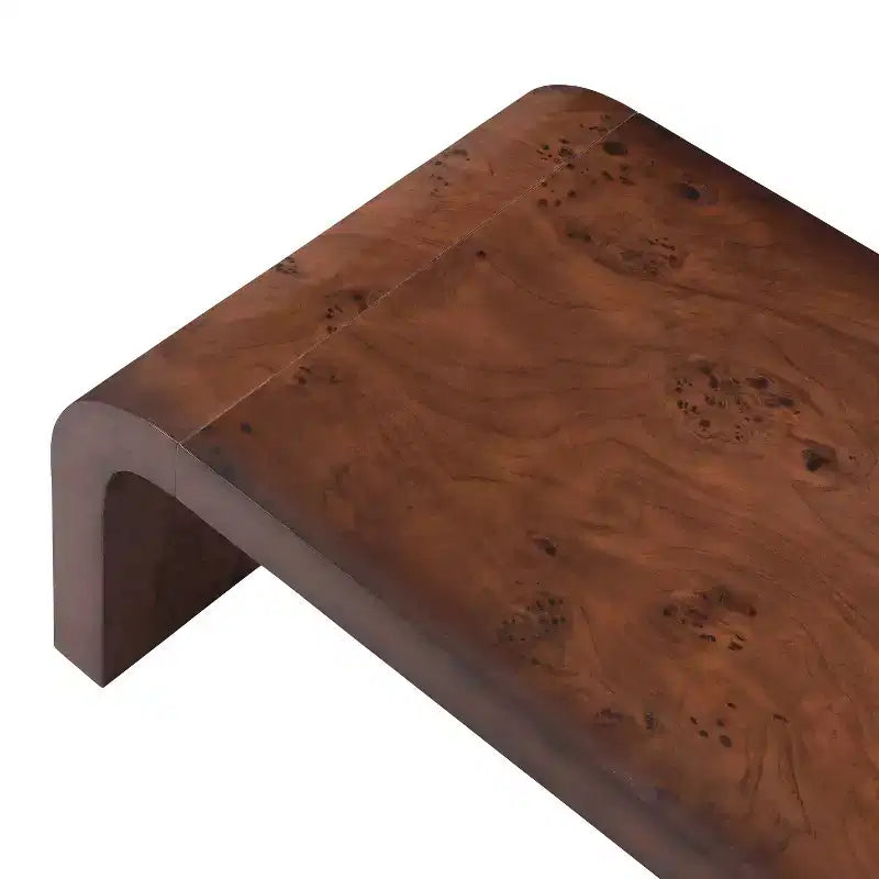 Tavolino d'appoggio moderno in legno e metallo, nero con struttura triangolare dorata, nessun assemblaggio richiesto