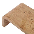 Tavolino d'appoggio moderno in legno e metallo, nero con struttura triangolare dorata, nessun assemblaggio richiesto