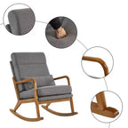 Divanetto imbottito in ecopelle stile Mid-Century Modern da 78,5 pollici, divano a 2 posti
