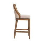 Mobile TV in Rattan per TV fino a 90", Consolle Media Boho Farmhouse con Armadietti Contenitore